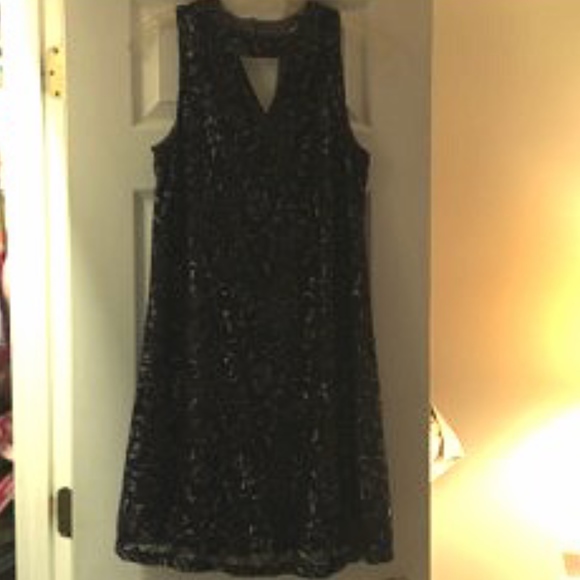 Maurices Dresses & Skirts - Maurice's Navy Metallic Dress Maurices Dresses & Skirts - Maurice's Navy Metallic Dress